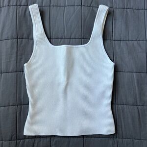 Aritzia Babaton Sculpt Knit Squareneck Tank